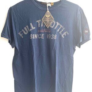 Johnson Motors Full Throttle Short Sleeve Medium NWT!!